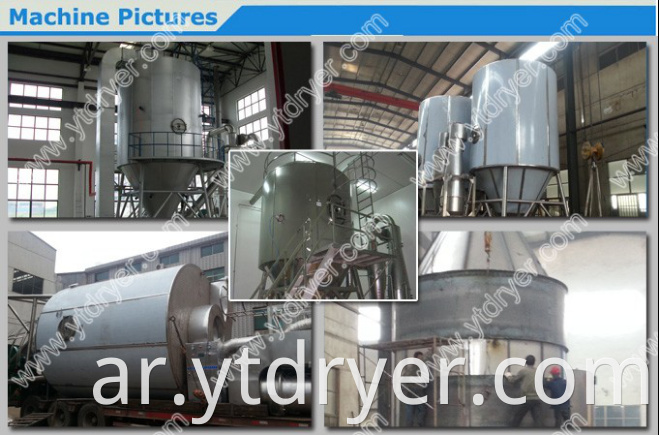 Yamatov style spray dryer